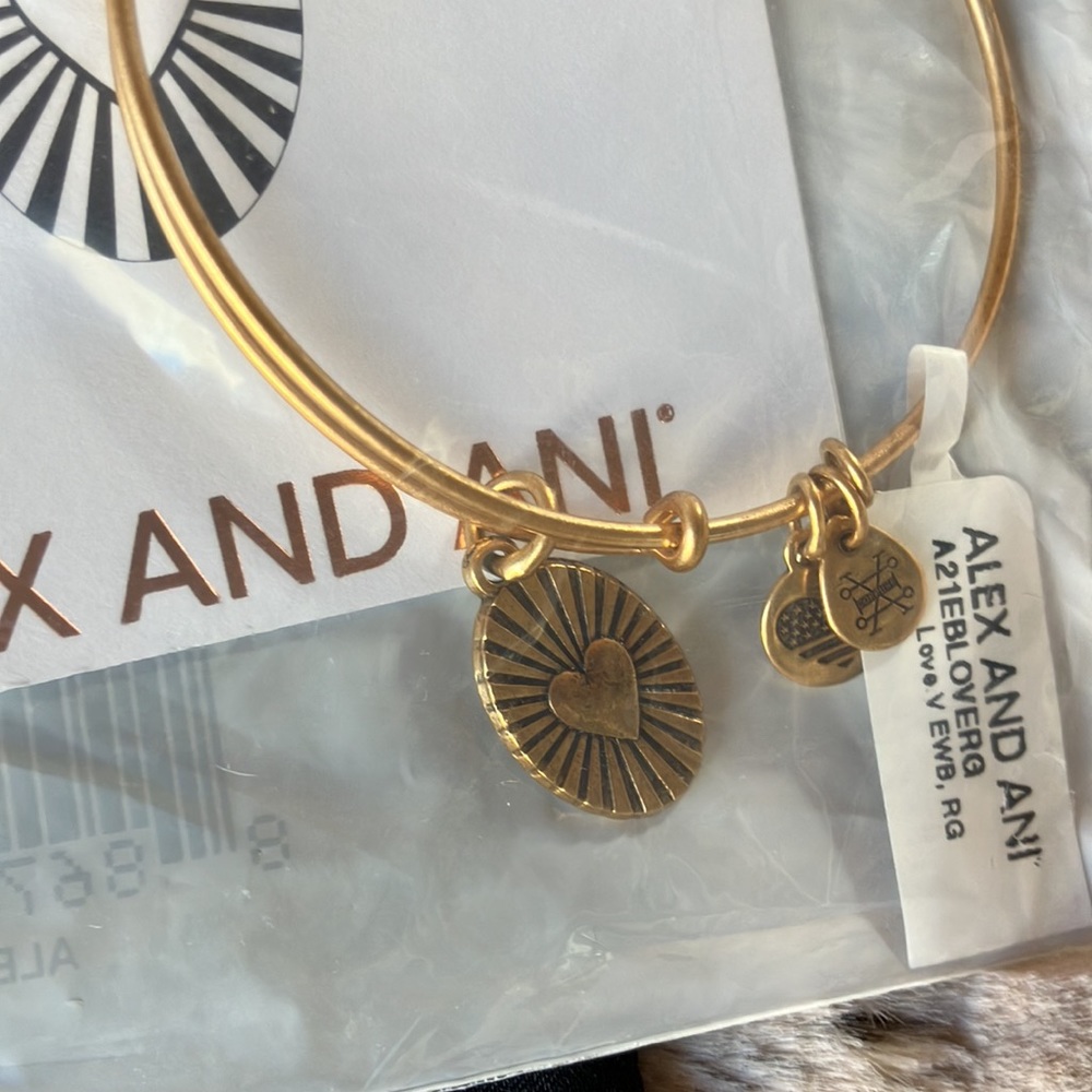 NWT ALEX AND ANI Love Bracelet